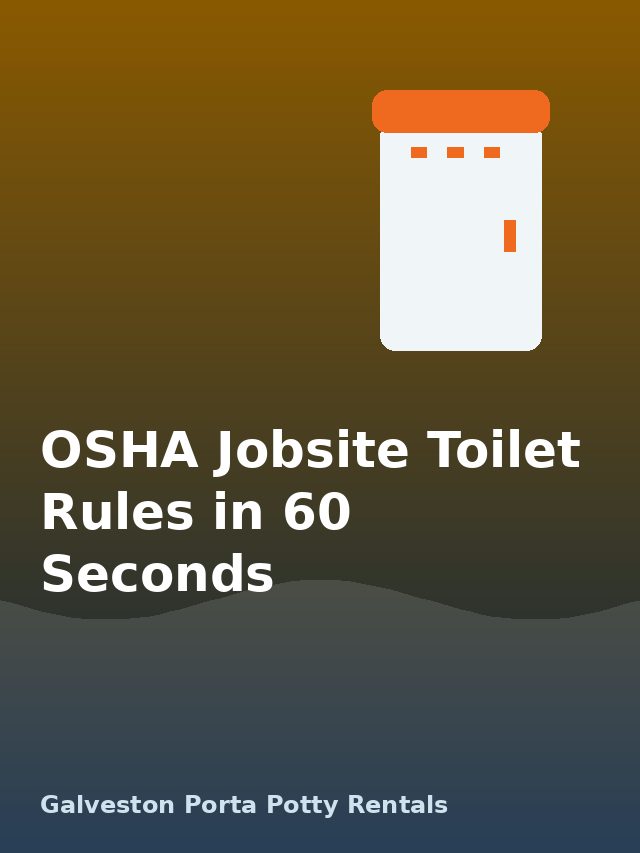 Web story cover: OSHA jobsite rules